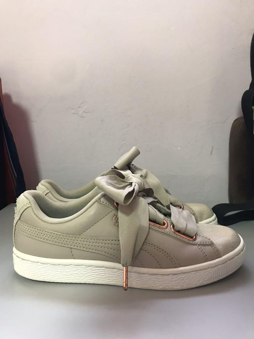 Puma basket cheap khaki