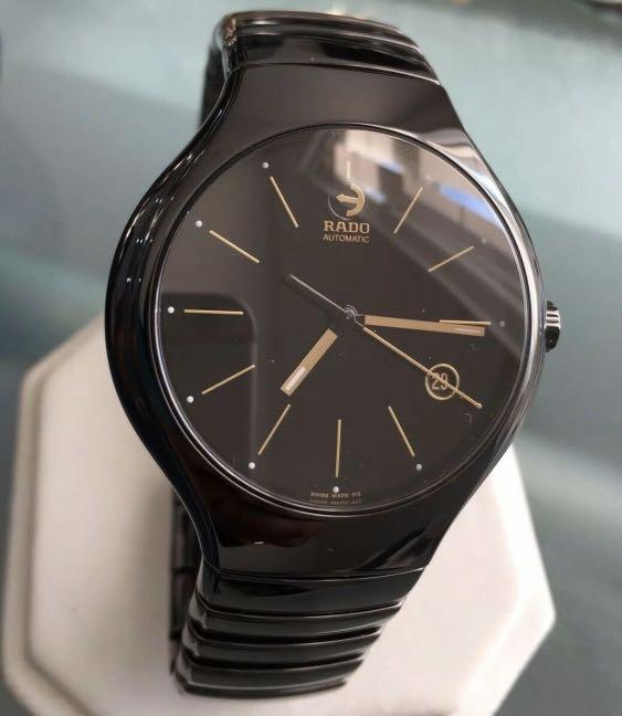 Rado diastar on sale black ceramic