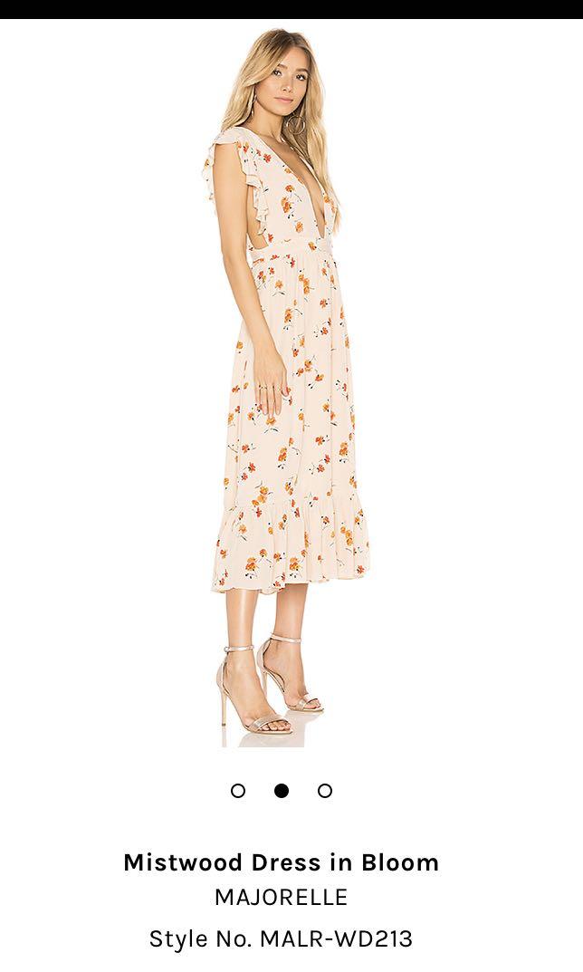 Revolve Majorelle Mistwood Dress in Bloom