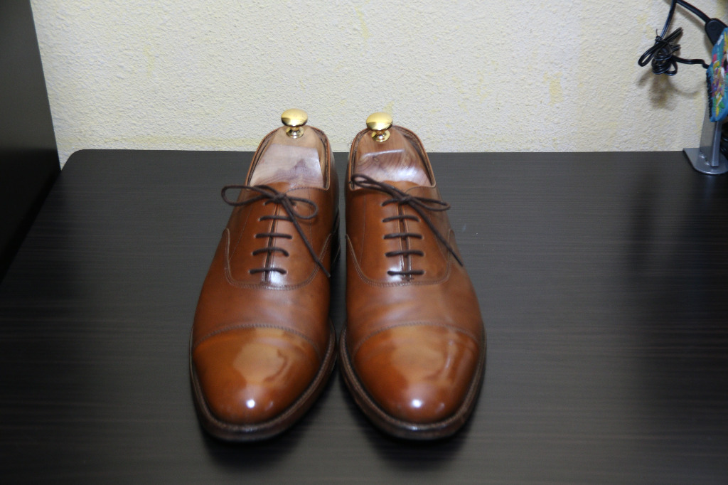 Sanders Diplomat Stockholm Tan Calf (UK 9.5) Value for Money!, Luxury