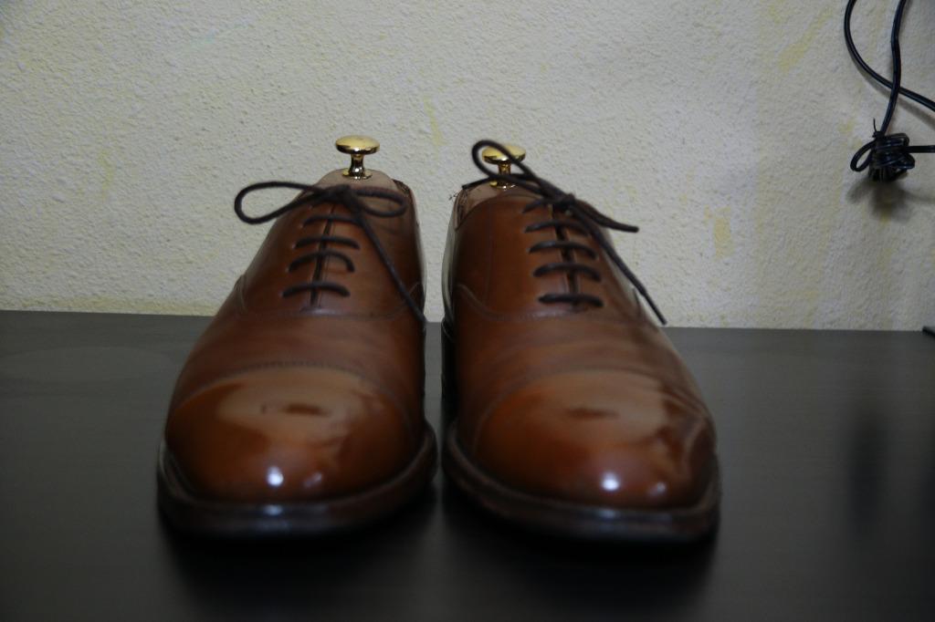 Sanders Diplomat Stockholm Tan Calf (UK 9.5) Value for Money!, Luxury