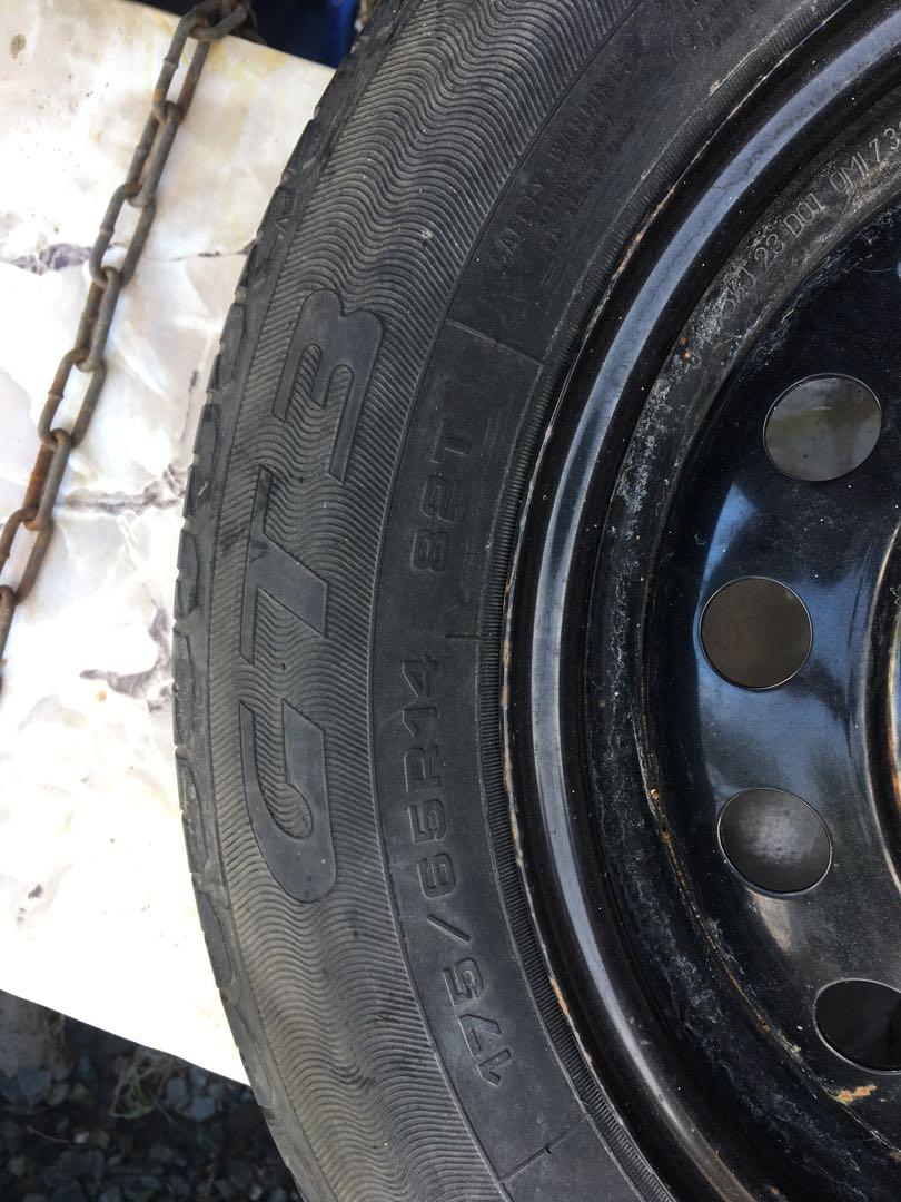 Spare tire, Car Parts & Accessories, Mags and Tires on Carousell