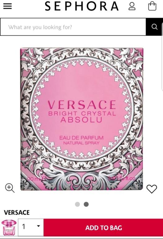 versace absolu sephora