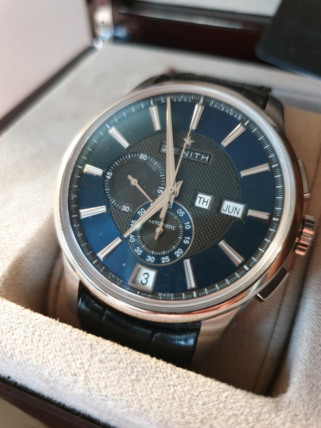 Zenith el primero captain winsor annual calendar, Luxury, Watches on