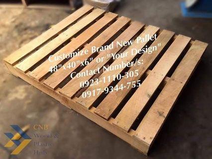 Pallets - Brand New Wood Materials - Tarima