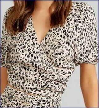 Kookai Autumn wrap top