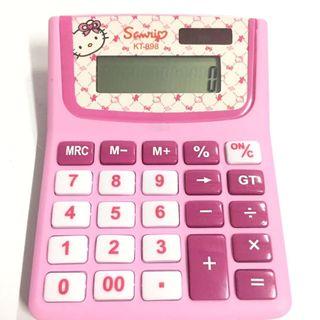 Pink Hello Kitty Calculator