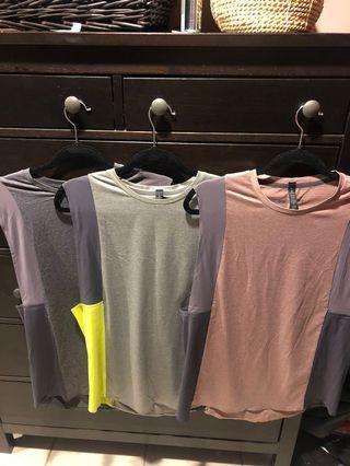 Lululemon men’s small tanks and Large shorts NEW