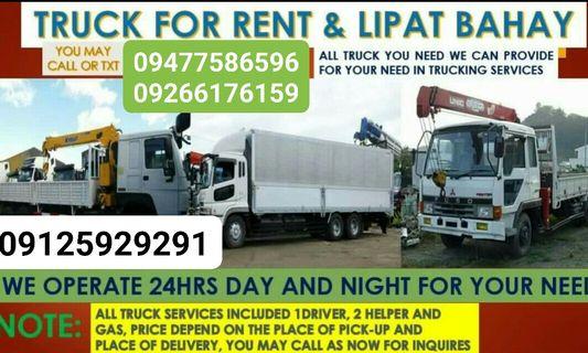 Affordable Truck for hire transport service trucking rental movers freight delivery cargo huling warehouse office transfer lipat bahay .