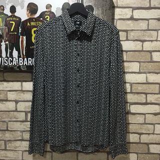 H&M Kemeja ( Slim Fit / Patterned Shirt Star )
