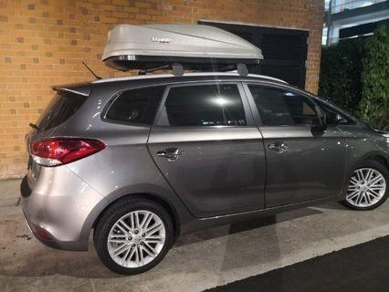 Thule Roof Rack And Box For Rental.