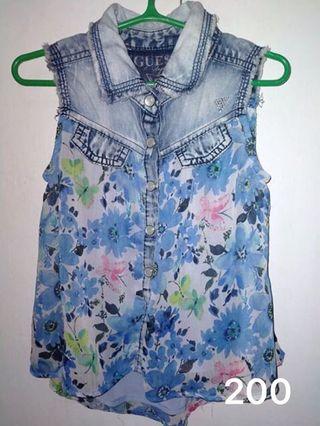 Guess kids floral top