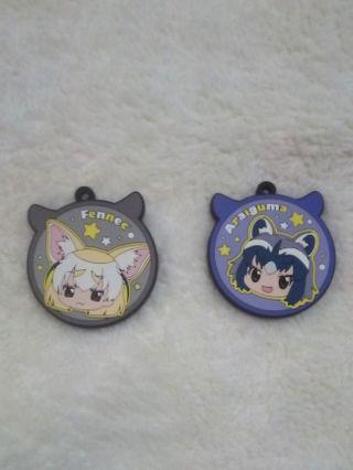 Anime Kemono Friends rubber straps