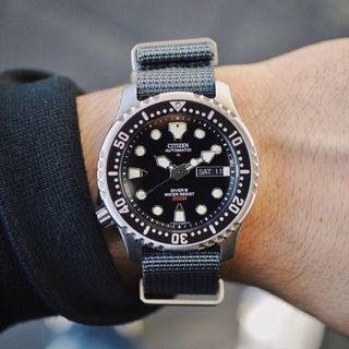 Diver Watch Citizen Fugu Promaster Military Italian Navy  Seiko