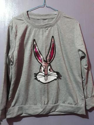 Sweater Bugs Bunny Payet Sequin
