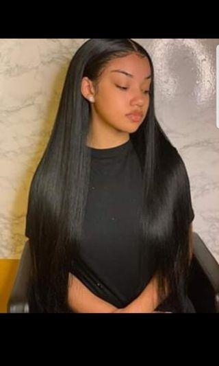 30inch Human hair wig