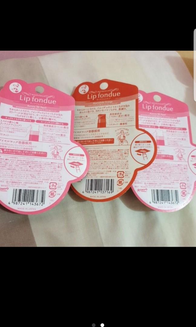 3d pearl lip fondue japan, Beauty & Personal Care, Face, Makeup on