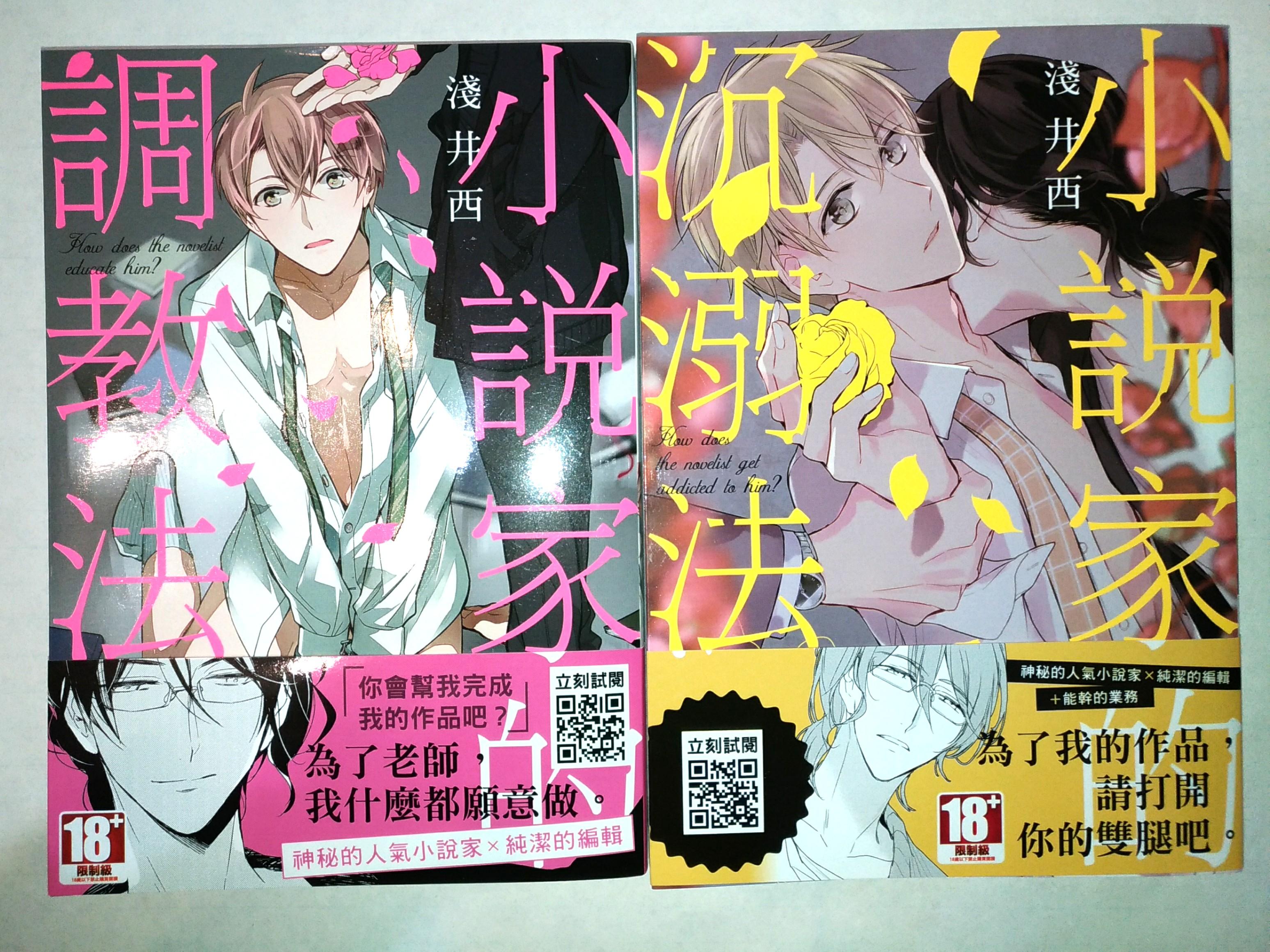 小說家的調教法小說家的沉溺法淺井西bl 圖書 漫畫在旋轉拍賣