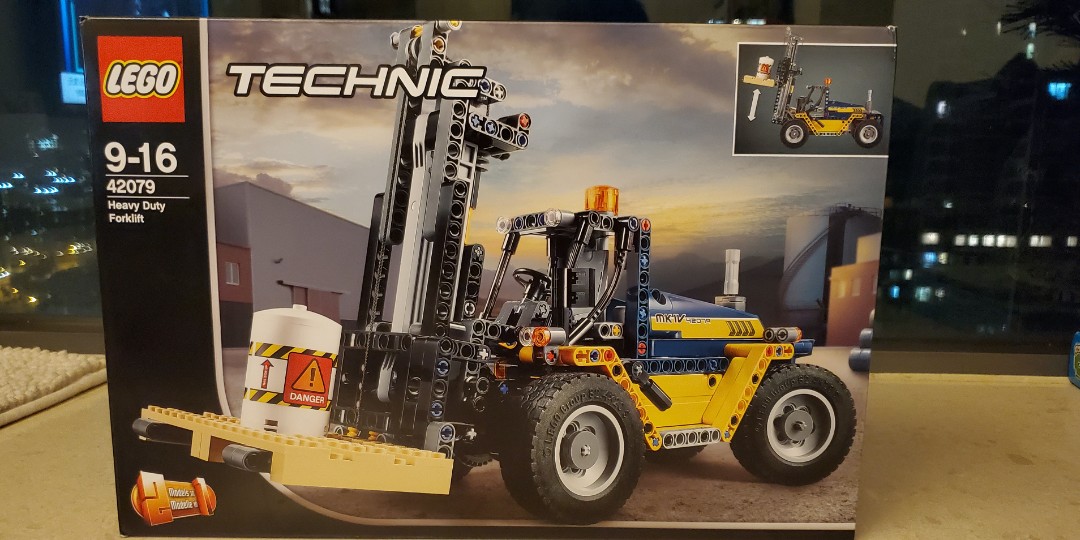 lego 42079 technic heavy duty forklift