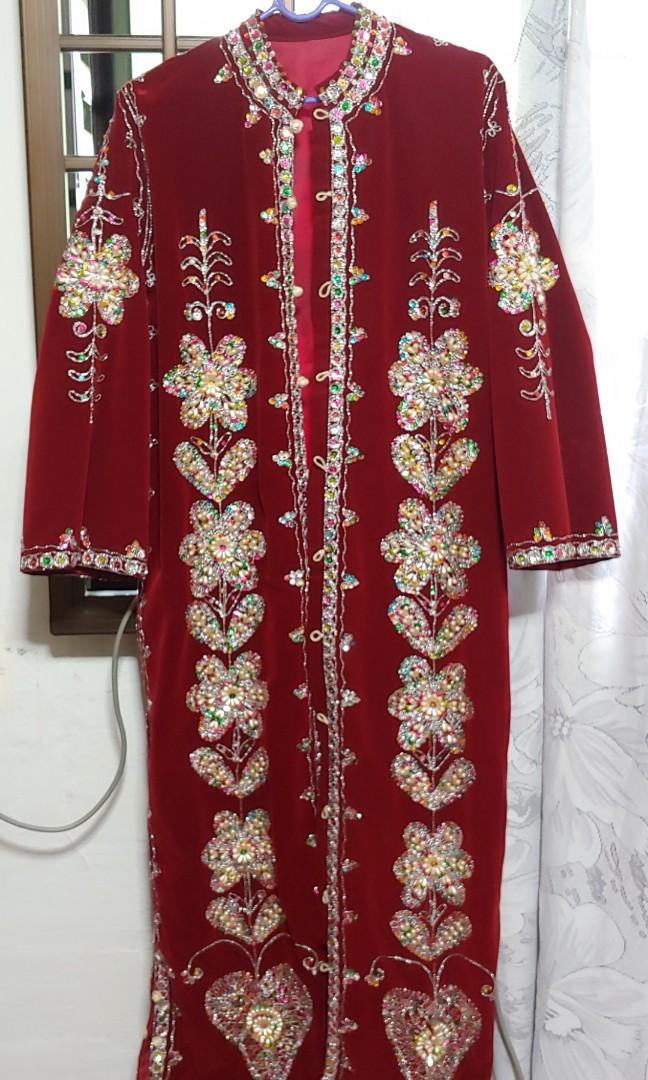 Baju Pengantin Arab Brand New Unworn Women S Fashion Dresses Sets Traditional Ethnic Wear On Carousell