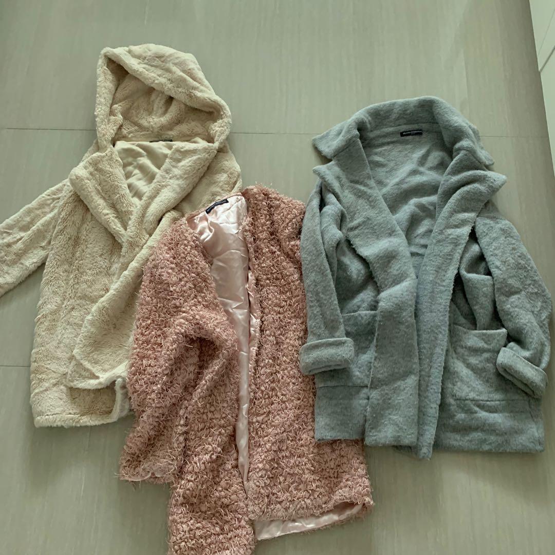 Brandy Melville Wool Coats & Jackets