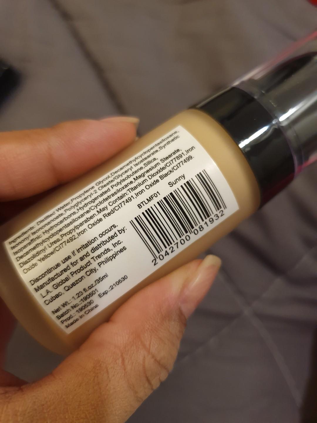 btla liquid matte foundation