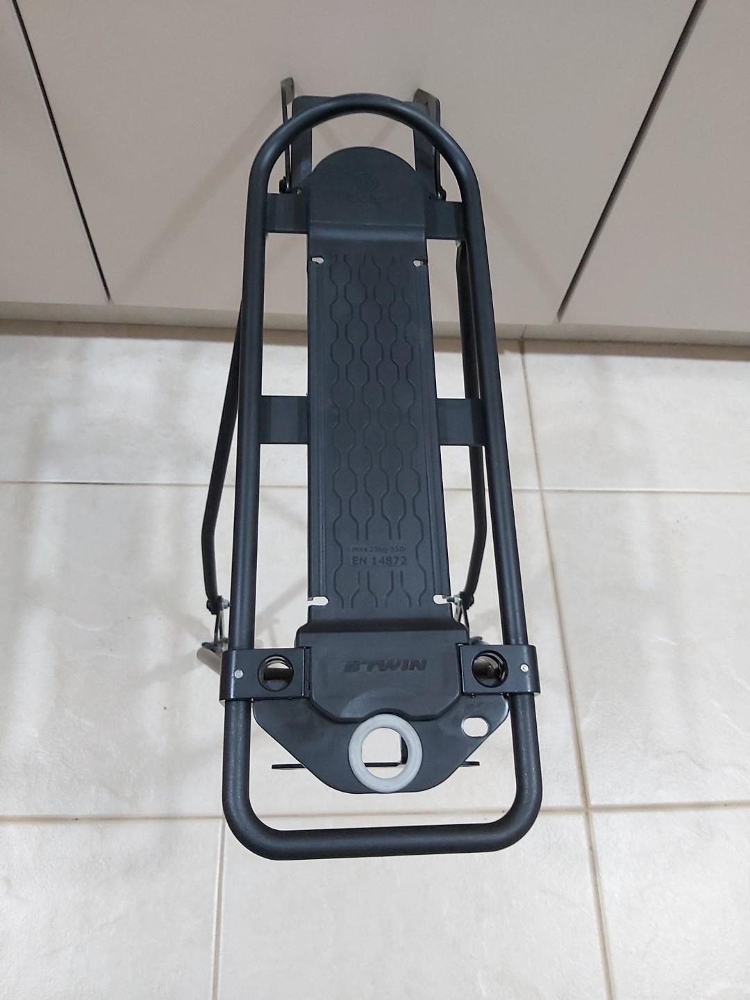 Btwin rear online rack