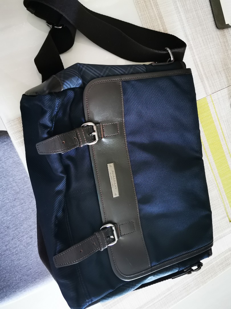 Burberry black label Japan messenger bag, Men's Fashion, Bags, Sling ...