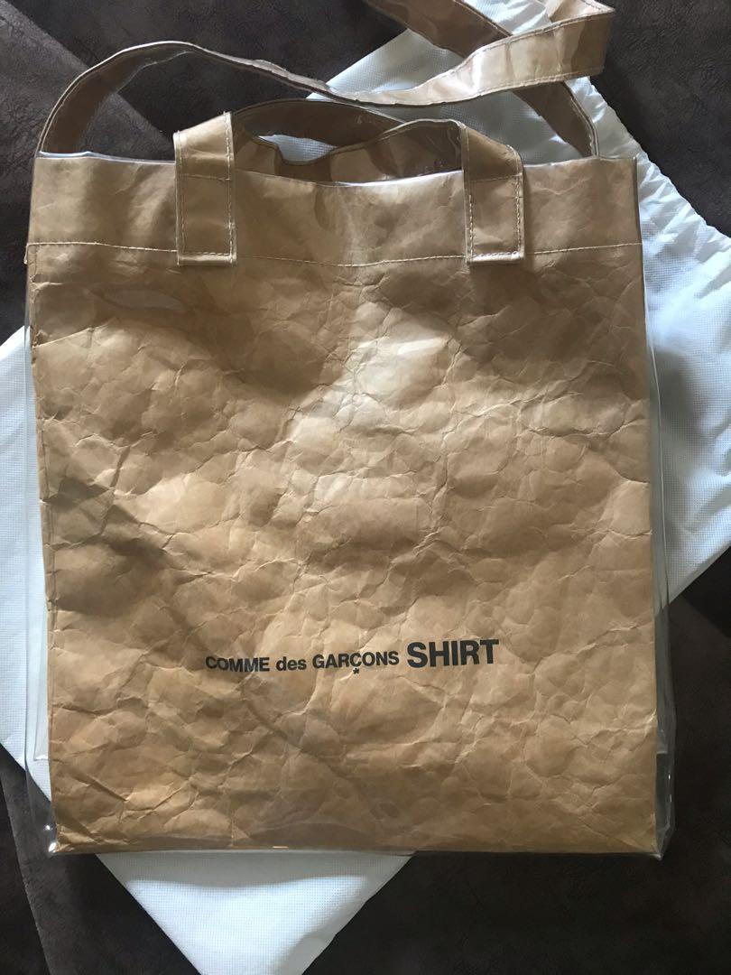 Cdg shirt paper bag 2025