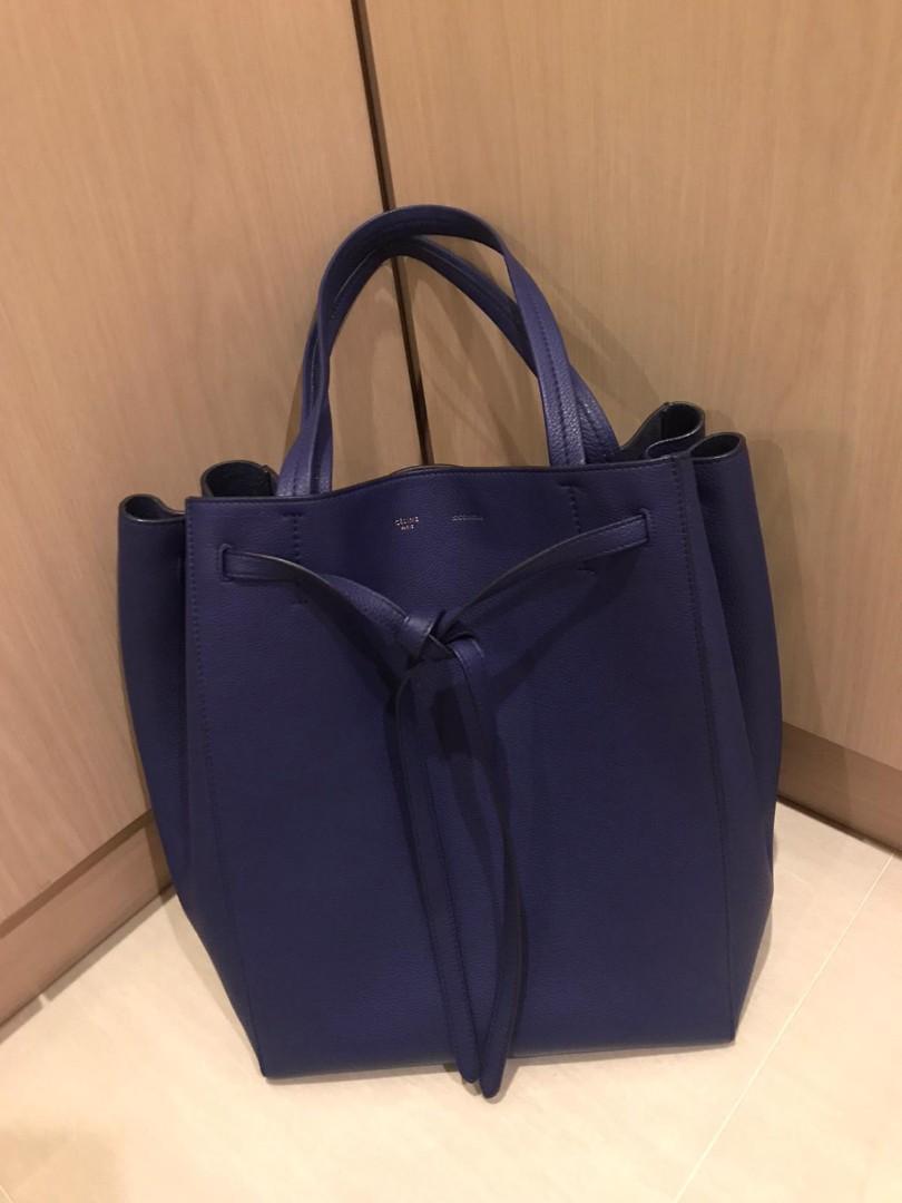 Celine medium cabas phantom in soft grained calfskin best sale