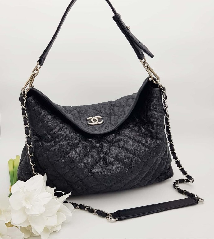 Chanel French Riviera Hobo Bag Large