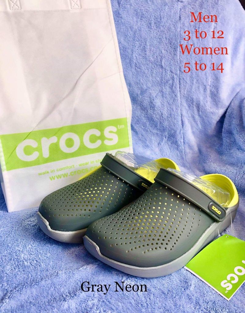 Crocs Authentic Literide, Men's Fashion, Footwear, Slippers & Slides on ...