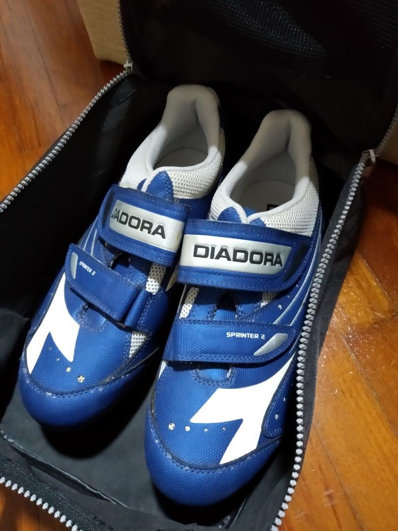 Diadora Road Bike Cycling Shoes (Size 
