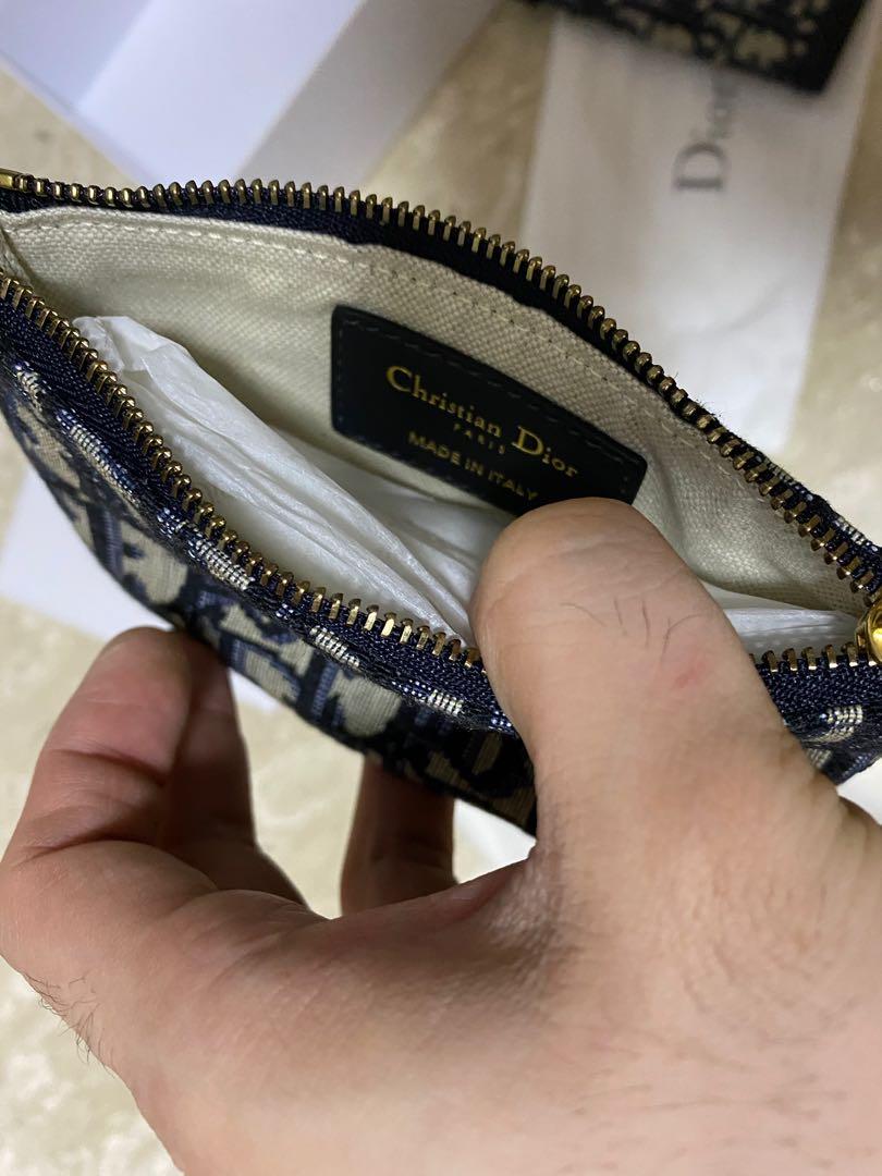 Dior oblique coin purse clearance