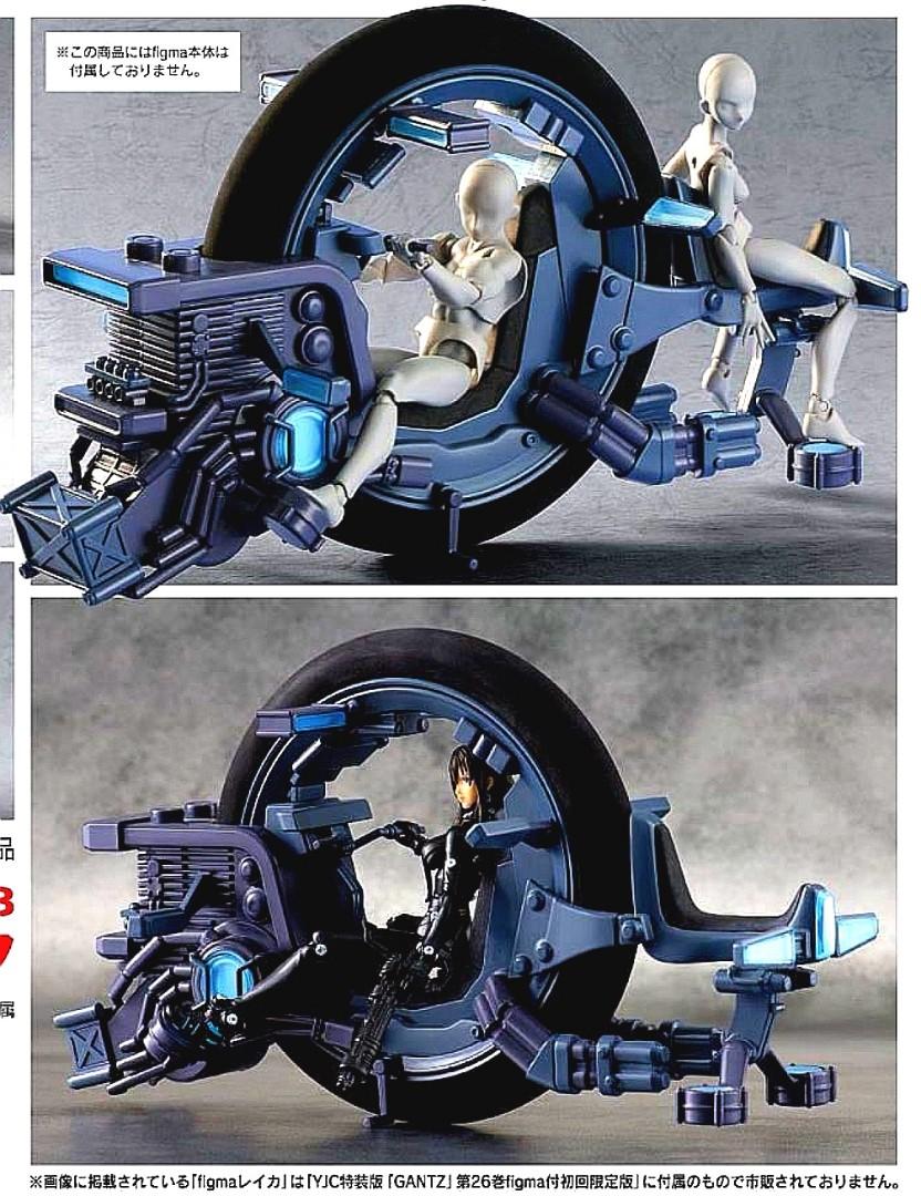 figma GANTZ レイカ ex:ride バイク 2点セット figma GANTZ レイカ