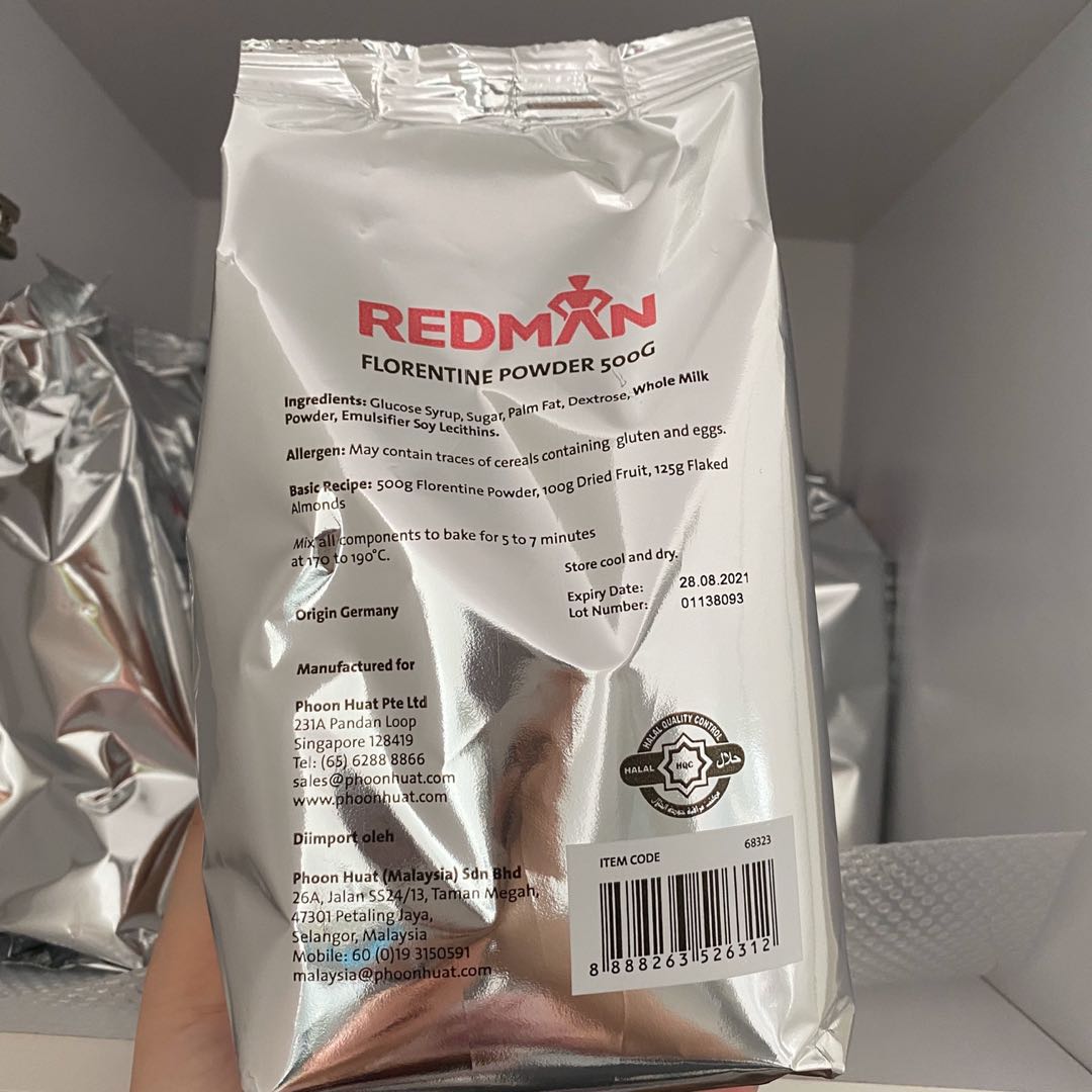 Florentine powder REDMAN 500gr, Food & Drinks, Packaged & Instant Food