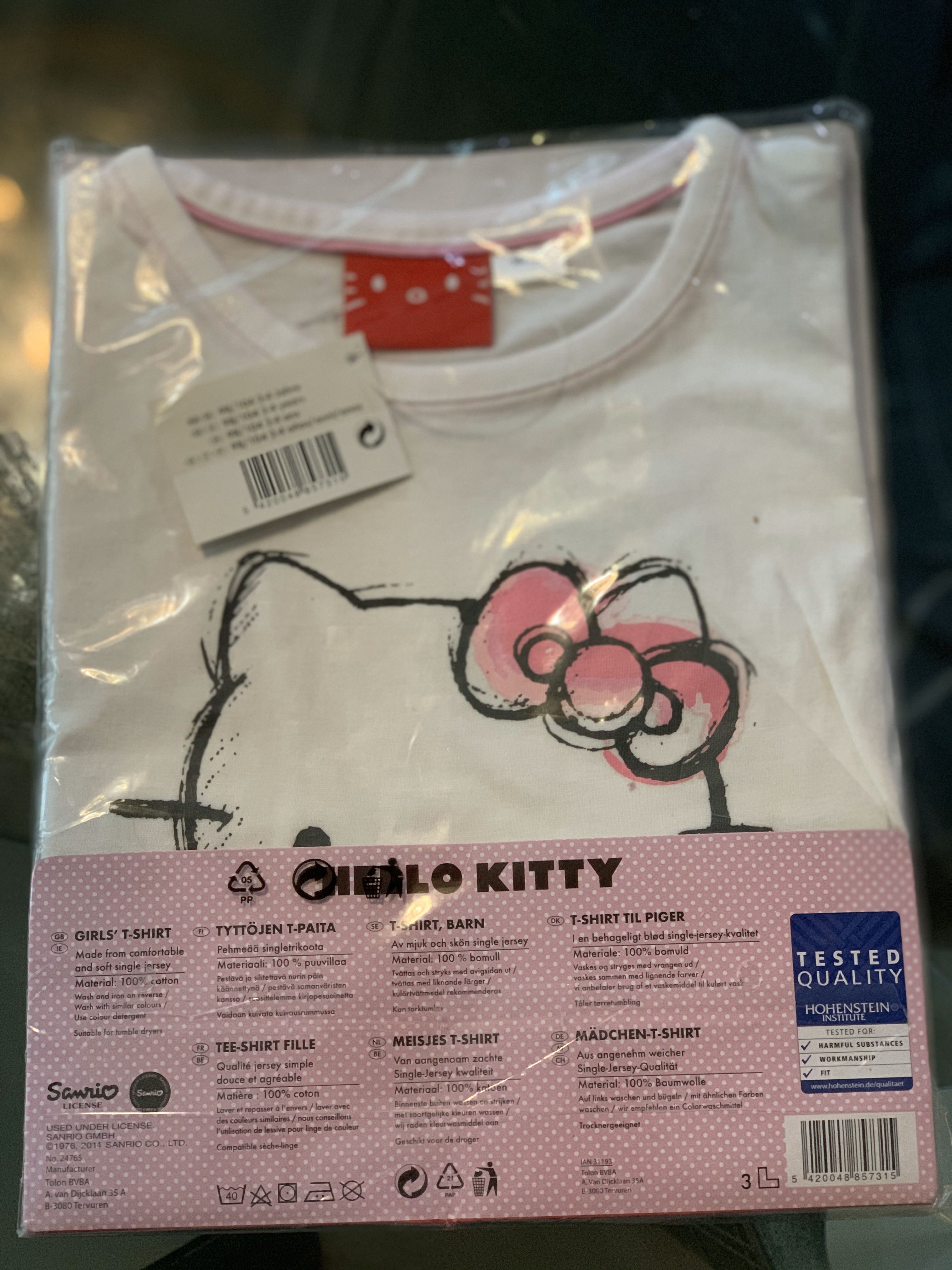 Girl S Hello Kitty Shirt Babies Kids Girls Apparel 1 To 3 Years On Carousell
