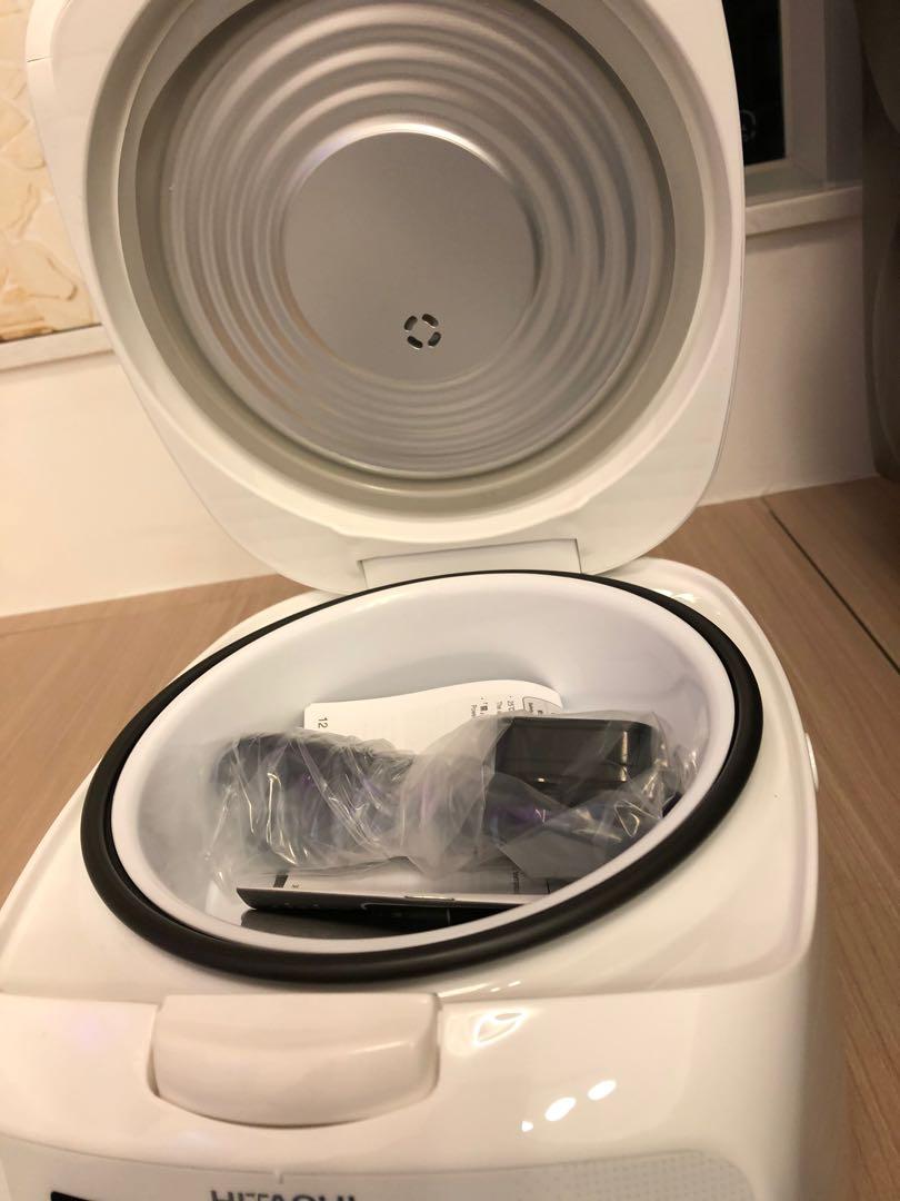 Hitachi 全新電飯煲（modelRZZH10Y), 家庭電器, 廚房電器, 鍋具 Carousell