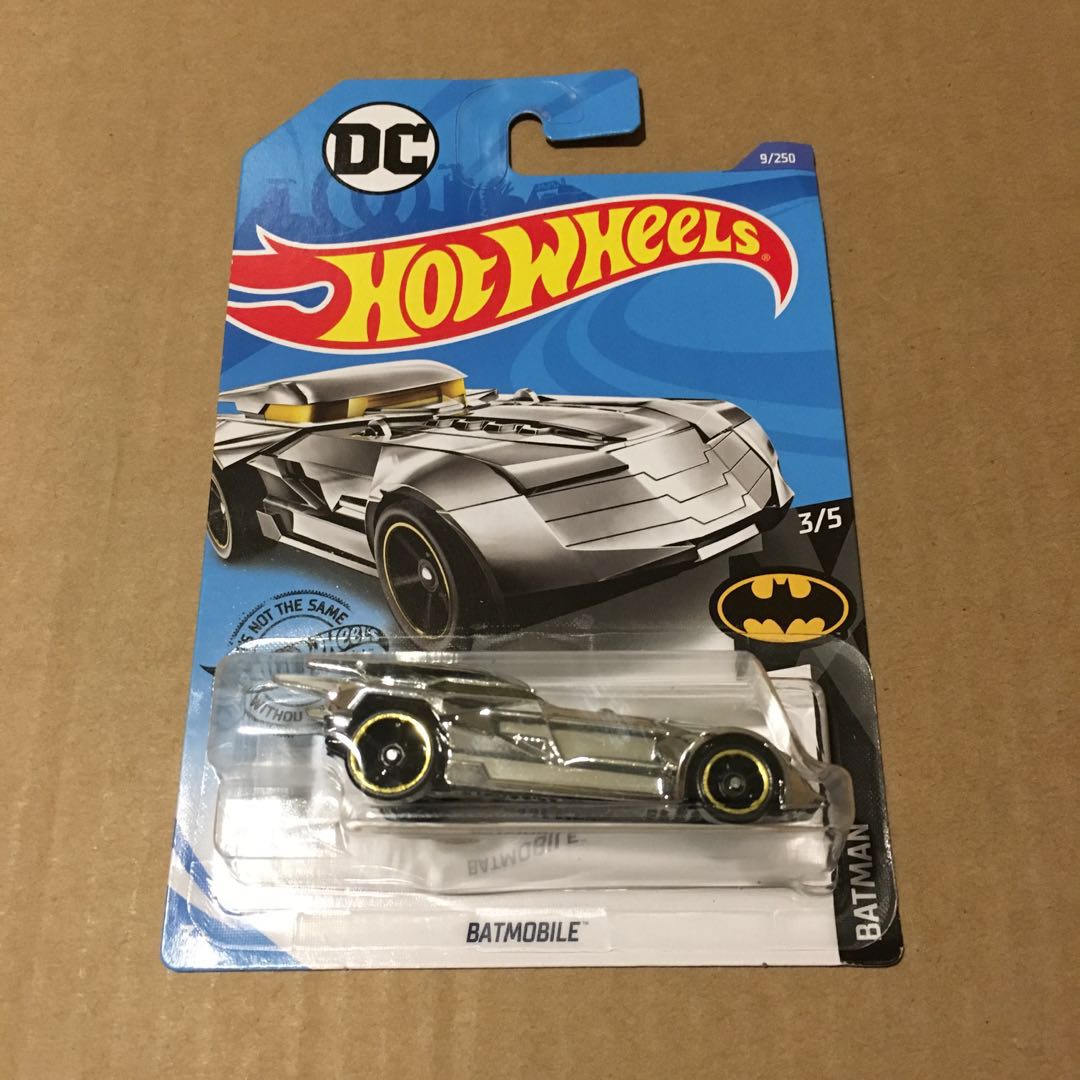 Hot wheels silver batmobile online