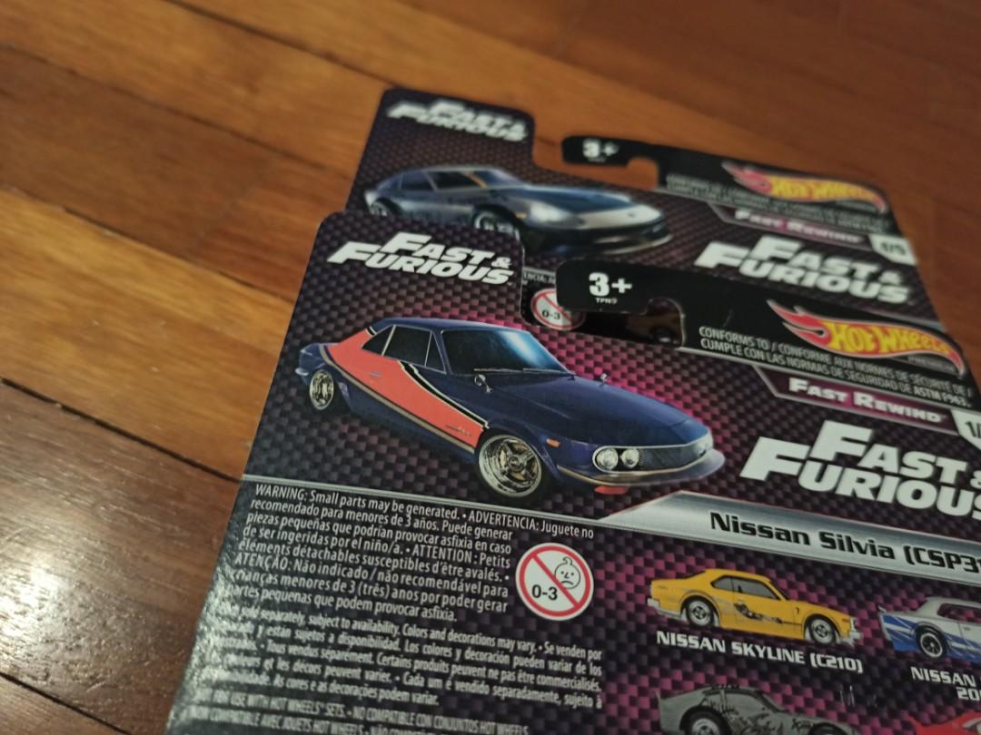 Hot Wheels Fast And Furious Nissan Silvia Csp311 Mona Lisa And Nissan Fairlady Z Dk Drift King Fast Rewind Hobbies Toys Toys Games On Carousell Hot Wheels Fast And Furious Nissan Silvia Csp311 Mona Lisa And Nissan Fairlady Z Dk Drift King Fast Rewind Hobbies Toys Toys Games On Carousell