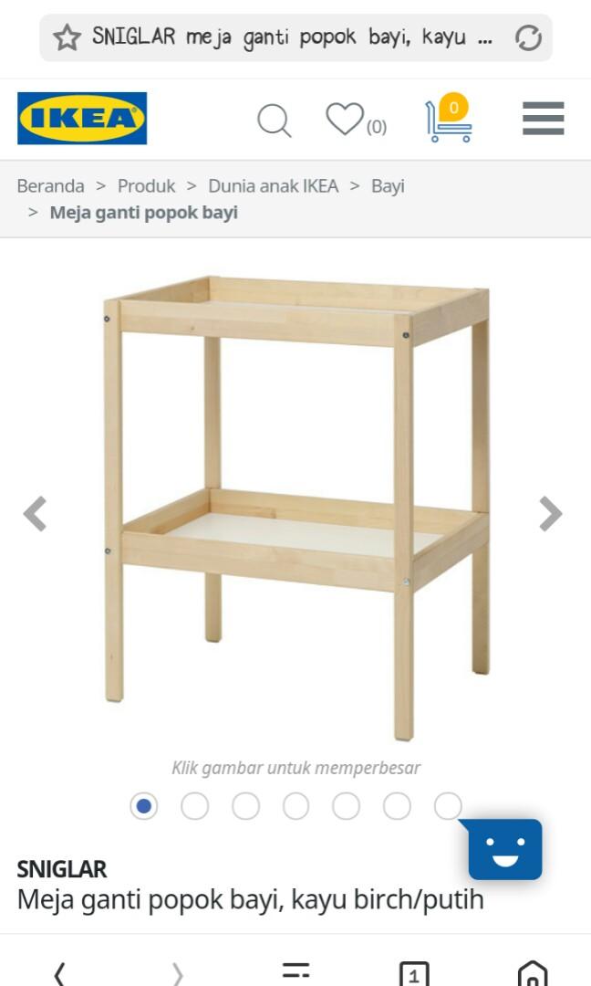 Ikea Sniglar Baby Tafel Meja Ganti Popok Bayi Anak Lainnya Di Carousell