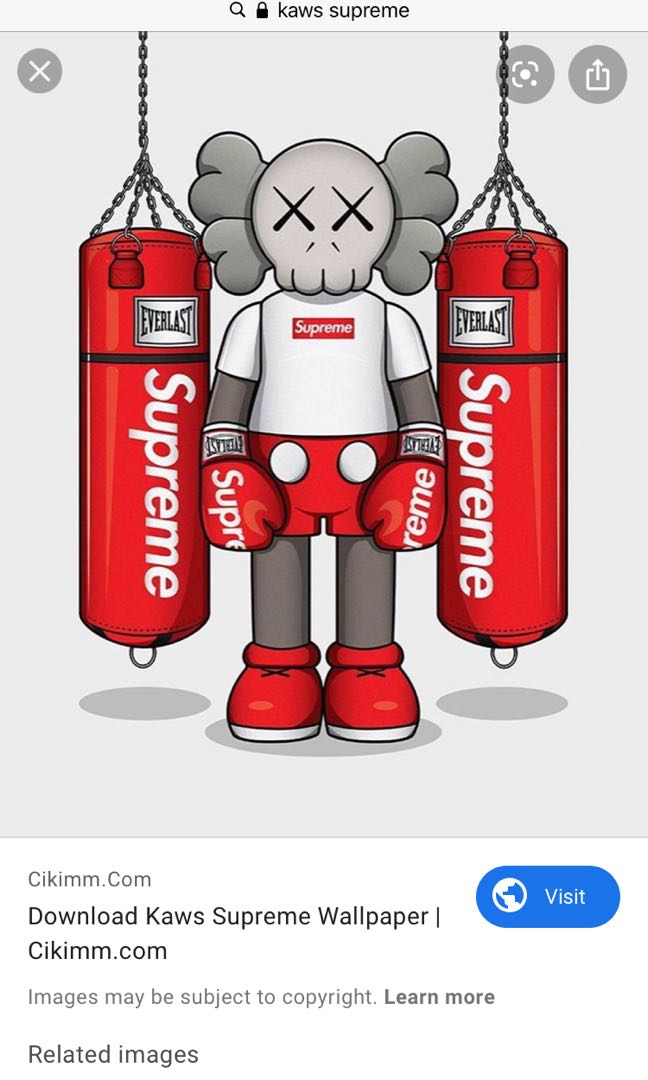supreme spotlight keychain