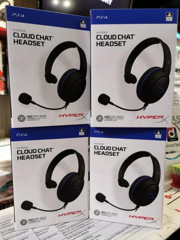 Hyperx cloud chat 2024 headset for ps4