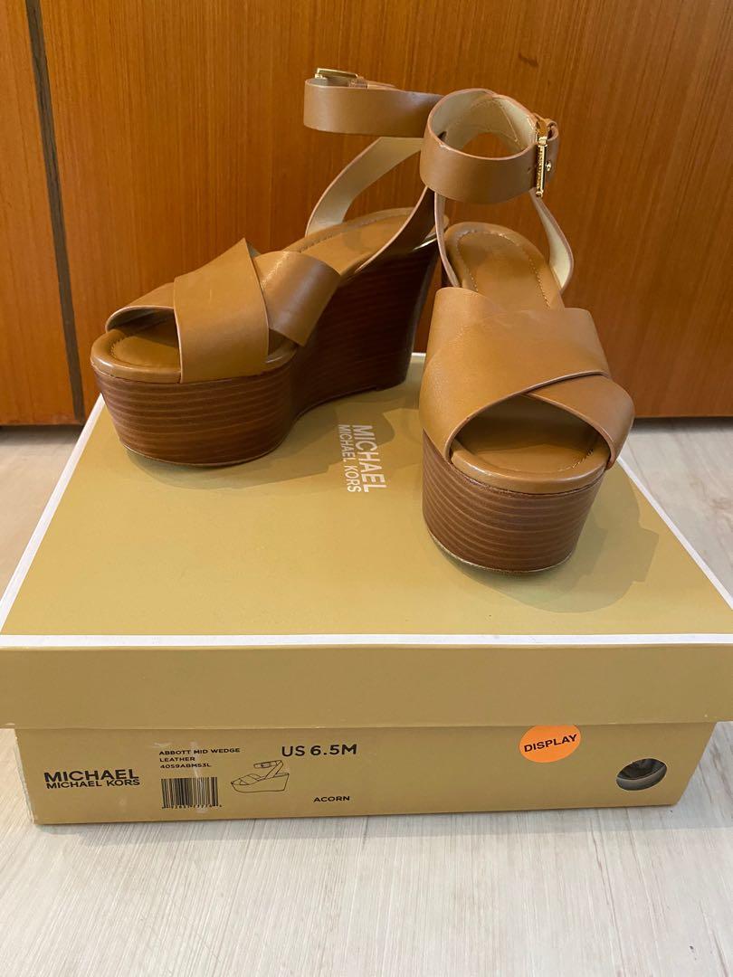 Michael kors abbott mid wedge 2025