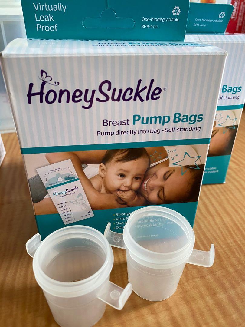 Breast Milk Direct pump bags + adapters, Babies & Kids, Nursing