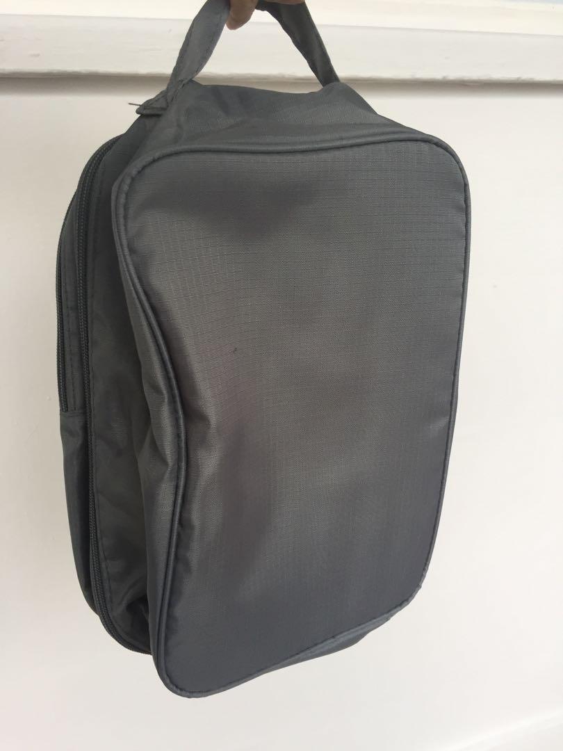 Miniso Grey Shoe Bag Organizer Men S Fashion Bags Wallets
