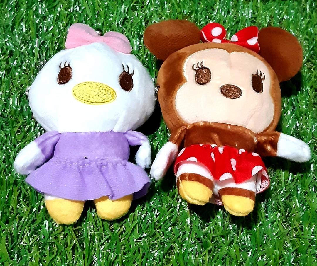minnie mouse plush in pouch