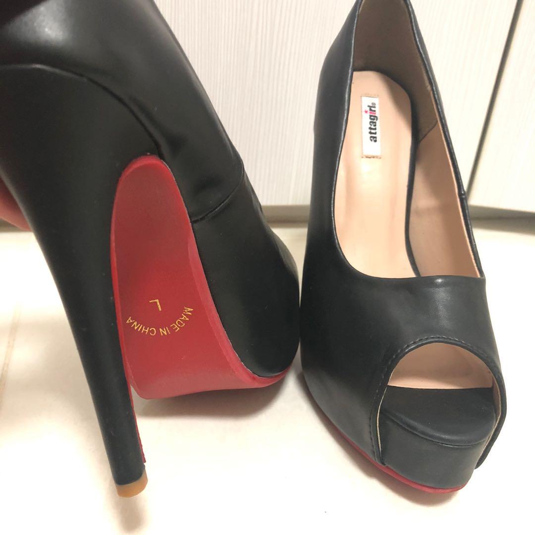 New Japanese Brand Attagirl Black Pumps With Red Soles Women S Fashion Footwear Heels On Carousell New Japanese Brand Attagirl Black Pumps With Red Soles Women S Fashion Footwear Heels On Carousell