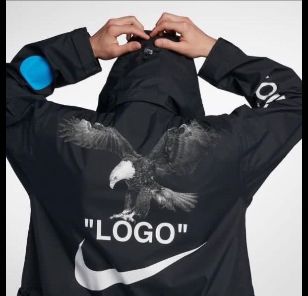 nike x off white parka