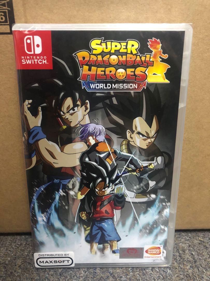 Nintendo Switch Super Dragon Ball Heroes World Mission Toys